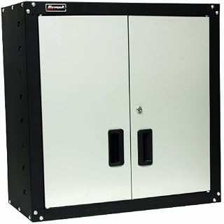 Homak 2 Door Wall Cabinet with 2 Shelves, Steel, GS00727021