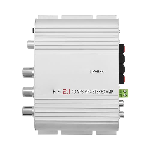 MINI HIFI 2.1�X�e���I�o�X�I�[�g�J�[�z�[���I�[�f�B�I�p���[�A���v�f�W�^���A���v (��)