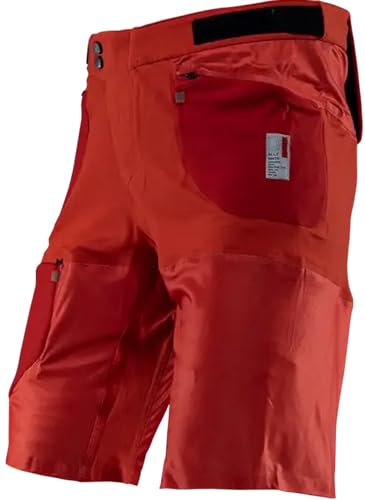 Short Leatt MTB AllMtn 3.0 respirant et résistant pour cyclisme orange S