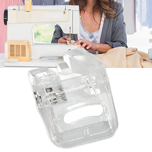 Pie prensatelas plástico transparente para máquina de bordar miniatura 6