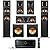 Klipsch Reference 5.2 Home Theater System, Bundle with 2X R-625FA Floorstanding Speaker, 2X R-12SW Subwoofer, R-52C Center Channel, R-41M Bookshelf Speaker Pair, 7.2-Channel Receiver, Black