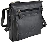 rowallan tasche braun 24 cm B x 25 cm H x 5,5 cm T Rowallan Umhängetasche aus echtem Leder 31-9767, navy, Medium