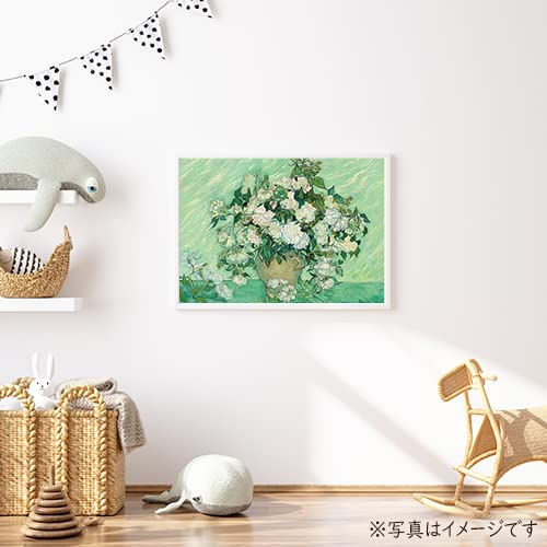 Amazon.co.jp: ポスター ゴッホ バラ 白薔薇 インテリア アート