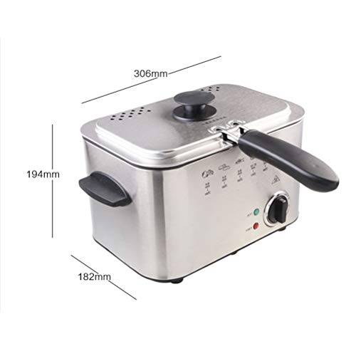 LTLWSH Deep Fat Fryer Mini Fryer 1.5L 1200W - Image 5