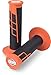 ProTaper Orange/Black Clamp-On Half-Waffle Grips Pair for Most 2-Stroke and 4-Stroke Motocross Models 021665