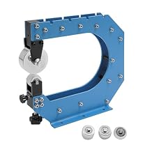 12" Benchtop English Wheel, Professional Heavy Duty English Wheel Manual Metal Shaping Tool for Steel, Aluminum 45# Steel Frame, 30.5CM Throat Depth