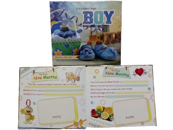 Baby Boy record Book - It's a Sweet Baby Boy