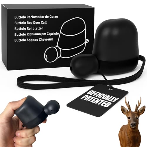 Reclamos y atrayentes | Buttolo Para Corzo Y Reclamo Corzo. Original Buttolo Para Corzo En Celo, Reclamo Ideal Para Atraer Y Aumentar El Éxito Del Corzo I El Buttolo Incluye Cuerda Y Manual Instrucciones En Varios Idiomas.