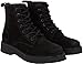 Produktbild Tommy Jeans Tjw Lace Up Boot Suede Mittelhohe Stiefel, Damen, Schwarz (Black), 37 Eu