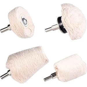 polijstwiel voor boorpolijstschijf voor mopkit kegel/kolom/paddestoel/wielvormig polijstgereedschap voor metaal, sieraden, roestvrij staal, aluminium, hout, kunststof, keramiek, glas, enz