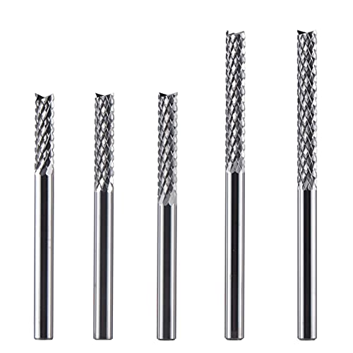 Fraises droites pour circuits imprimés outils fraisage CNC carbure monobloc