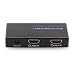 Produktbild deleyCON HDMI Splitter / Verteiler 2 Port Automatisch - 3D Ready bis 1080p - mit Verstärker - [1x IN / 2x OUT]