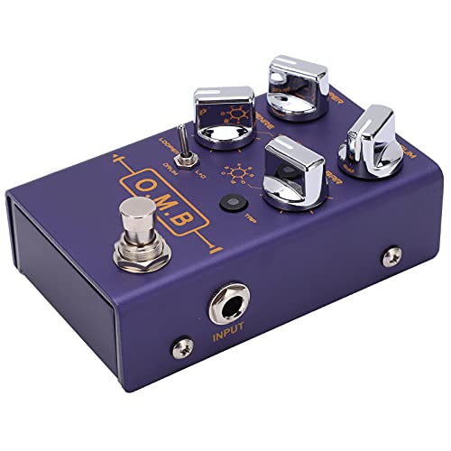 Pédale de distorsion, pédale d’effet portable réglable pour guitare et basse - Les Beatles, Paul McCartney, John Lennon, RIngo Starr, George Harrison Pédale de distorsion, pédale d'effet portable réglable pour guitare et basse – Image 5