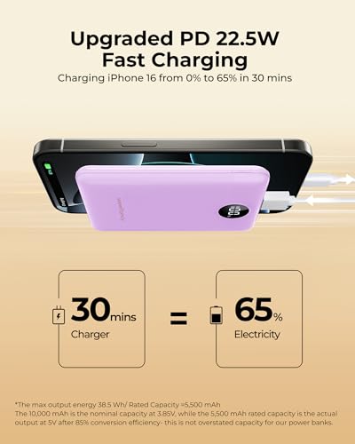 Cargador portátil ultra delgado 10000mAh con calentadores de manos 2 unidades miniatura 3