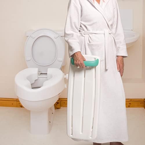 Helping Hand Kingfisher White Plastic Bath Board with Handle. Bath Board for Elderly, Disabled and Handicapped Users. Adjustable to Fit 16"-24" Width Baths. 200kg / 31 Stone Weight Limit