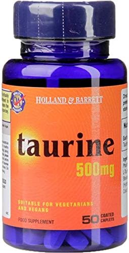 Holland & BarrettHolland & Barrett Taurine - 500mg Caplets 50's