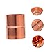 CIYODO 5pcs Sturdy Copper Connector for Air Conditioning Systems Straight Coupling for Air Conditioning Pipe Solder for Jewelry Crimping Tool Industrial Replacement