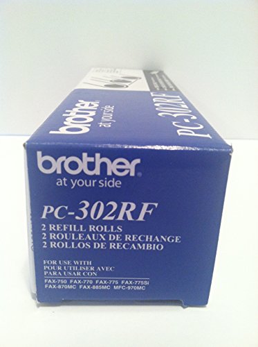 Ruban thermique Brother PC-302RF pack de deux consommables - 5