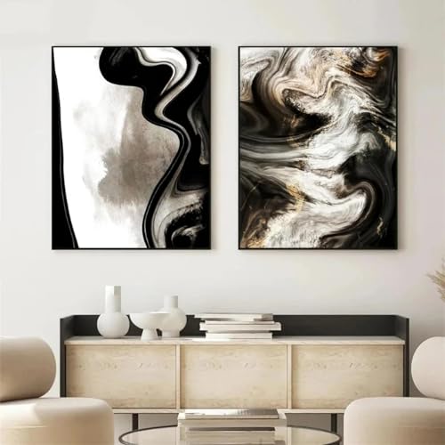 Affiches et impressions sur toile de style abstrait contemporain