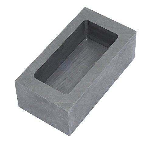 純黒鉛るつぼ 角型 石墨坩堝 鋳造インゴット 鋳型るつぼ シルバーゴールド溶融 金銀銅融解用