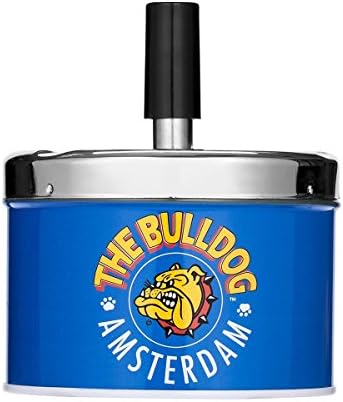 Bulldog Swivel Ashtray Blue