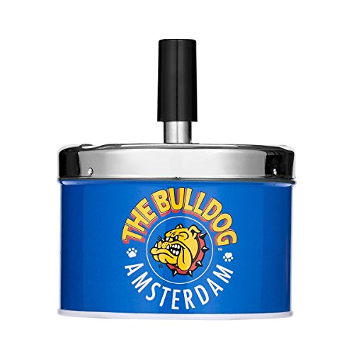 Bulldog Swivel Ashtray Blue
