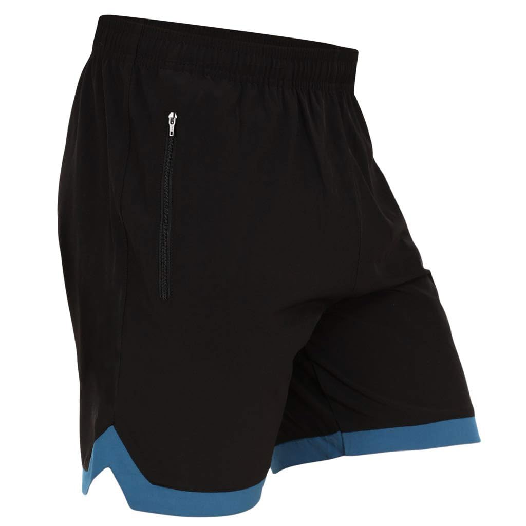 avsra Men's Solid Regular Shorts, Athletic Shorts, Gym Running Training Shorts with Zip Pocket-picture-22