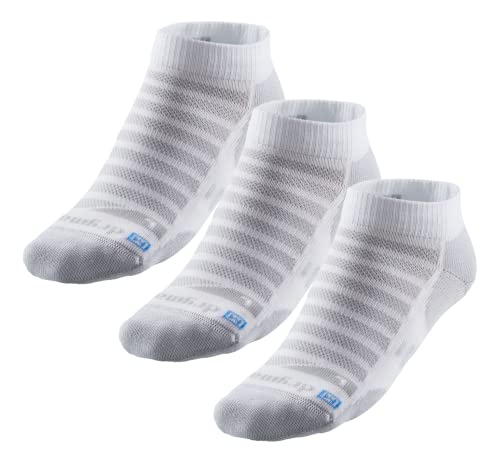 R-Gear Drymax Low Cut Running Socks For Men and Women | Breathable, Moisture Control & Anti Blister | 3 Pack