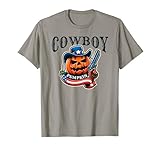 Cowboy Citrouille États-Unis Halloween T-Shirt