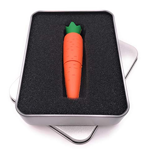 Clé USB 3.0 carotte Onwomania 64 Go : le cadeau insolite avec boîte alu