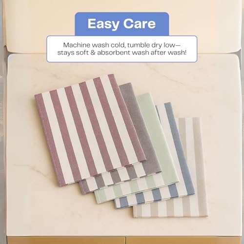 Image of Premium Hand Towels | 180 GSM Cotton Hand Towels | Hand Towel Set of 5 | Hand Towel for Gym | Soft Towels | Size 16W x 25L (Multicolor, Pack of 5)