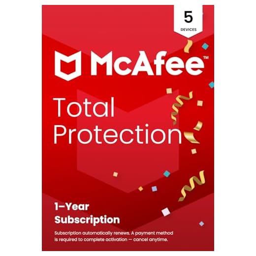McAfee Total Protection for 5 Devices