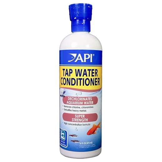 API TAP WATER CONDITIONER Aquarium Water Conditioner 16-Ounce Bottle