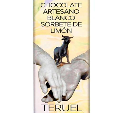 Chocolate Artesano Blanco con Sorbete de Limón