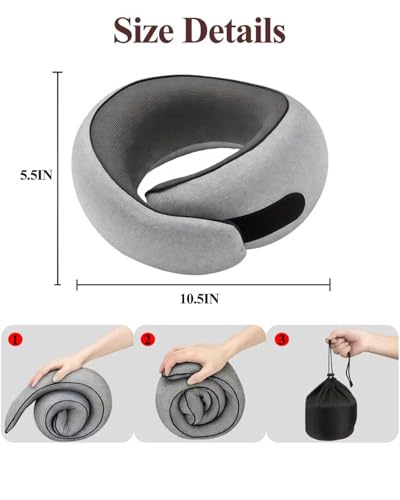 Almohada espuma viscoelástica ergonómica para cuello miniatura 2