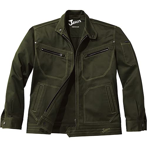 自重堂 Jawin ジャンパー 52500 メタリックオリーブ ELサイズ