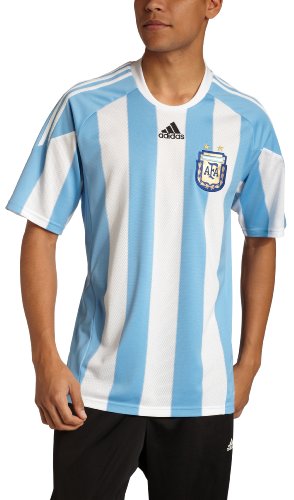 Argentina Home Long Sleeve Jersey (Colum Blue, XLarge)