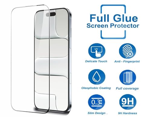 Image of HD Tempered Glass Screen Protector Compatible for iPhone 17 AIR with Edge to Edge coverage and Easy Installation kit