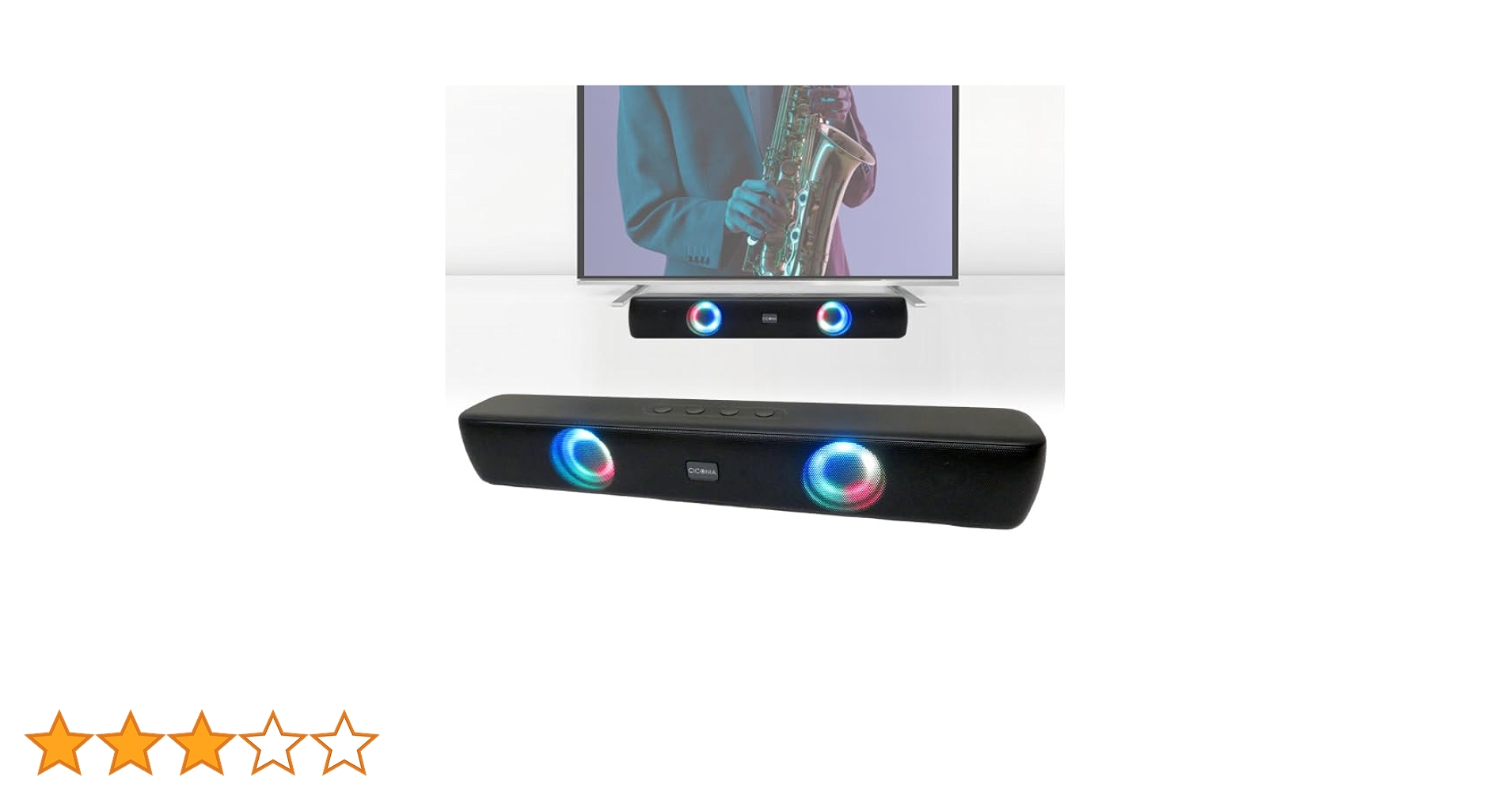 Amazon.co.jp: CICONIA サウンドバー LT-2209 テレビスピーカー LED Amazon.co.jp: CICONIA サウンドバー LT-2209 テレビスピーカー LED