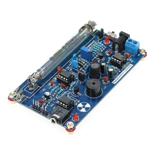 Gettimore Geiger - Kit de contador para Arduino, detector de radiación nuclear con tubo J305, placa PCB compatible con 350-480 V