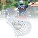 equlup Lacrosse Head, Nylon Mesh Strung Wear Proof Nylon Lacrosse Stick Heads Mens Strung Equipment for Competition Competition (Men)