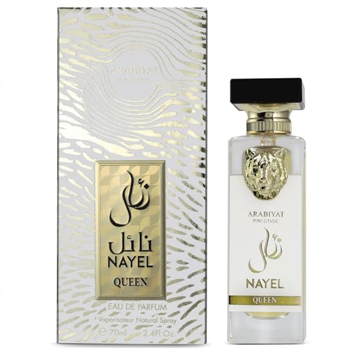 Image of ARABIYAT Nayel Queen Eau De Parfum 100 ml (Pack of 1) Elegant Floral Fruity Perfume For Women, Long Lasting Scent, Vaporisateur Natural Spray, Arabic Luxury Fragrance