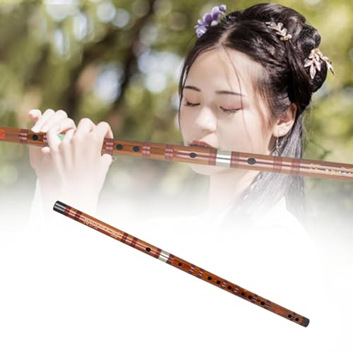 Flûte Bambou Instrument Musique Traditionnelle Verticale Clé D - 5