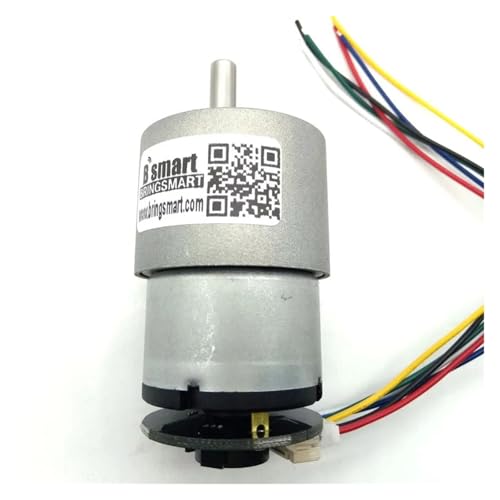 Moteur à engrenages DC 12V 76rpm JGB37-520B avec encodeur phase A/B - 2
