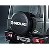 Suzuki Reservewielafdekking stof zonder plaat met opschrift Jimny vanaf 2018