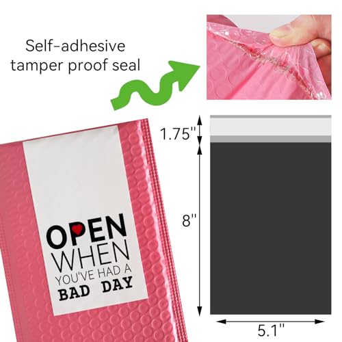 Open When Envelopes for College Student, College Daughter Son Gift, University Gifts, College Gifts, Leaving Home Gift, Going Away to College Gifts – 6 Pack Multi-color