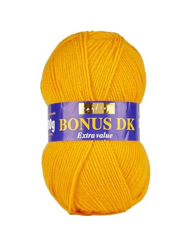 Sirdar Hayfield Bonus DK Double Knitting Yarn, Cantaloupe (577), 100g