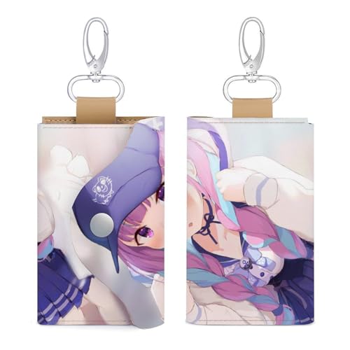 キーケース スマートキー対応 キャラクター キーケース 財布 キーケース 小銭入れ付き キーホルダー 可愛い スマートキーケース カード入れ付き 薄型 車キーケース 6連 多機能 大容量 コンパクト プレゼント（Amazon）