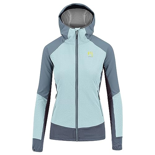 Chaqueta Karpos Lede W Jkt mujer cortavientos elástica y transpirable