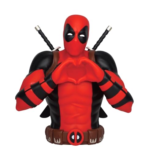 MONOGRAM MONOGRAM Deadpool Classic PVC Bust Bank, Multi-coloured, standard size